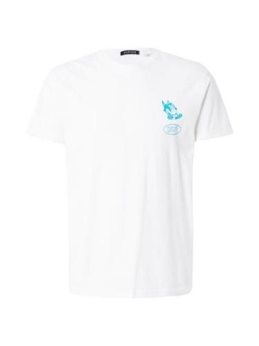 Kaotiko Bluser & t-shirts 'JUST DANCE CAT MUSIC'  himmelblå / hvid