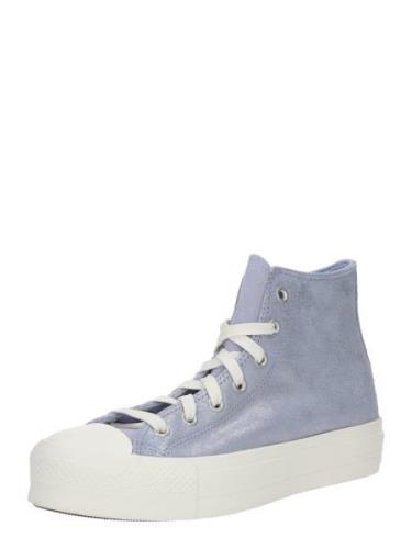 CONVERSE Sneaker high 'CHUCK TAYLOR ALL STAR LIFT'  lyselilla / hvid