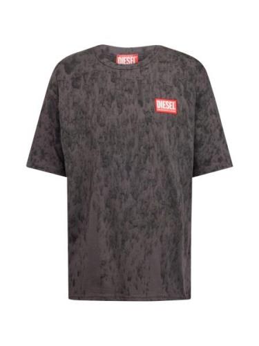 DIESEL Bluser & t-shirts 'T-BOXT-K6'  grå / sort-meleret