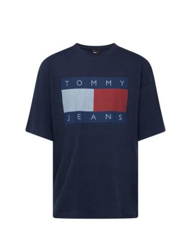 Tommy Jeans Bluser & t-shirts  navy / pastelblå / mørkeblå / rød