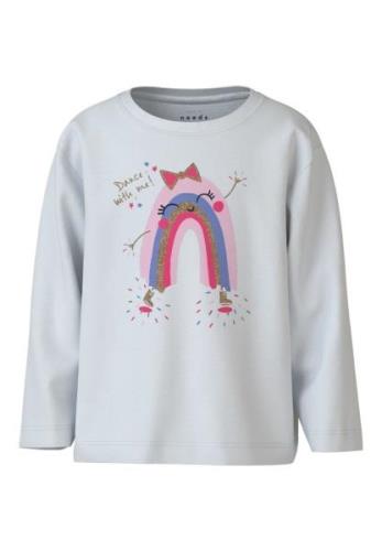 NAME IT Bluser & t-shirts 'NMFVEEN'  safir / guld / lys pink / hvid