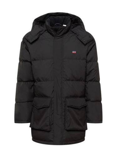 LEVI'S ® Vinterjakke 'Fillmore Mid Parka 2.0'  blå / rød / sort / hvid