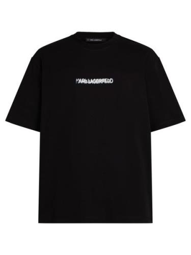 Karl Lagerfeld Bluser & t-shirts  sort / hvid