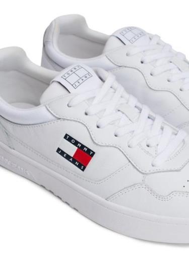 Tommy Jeans Sneaker low 'ESS'  navy / rød / hvid