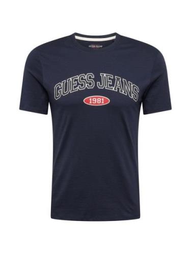 GUESS JEANS Bluser & t-shirts  navy / rød / hvid