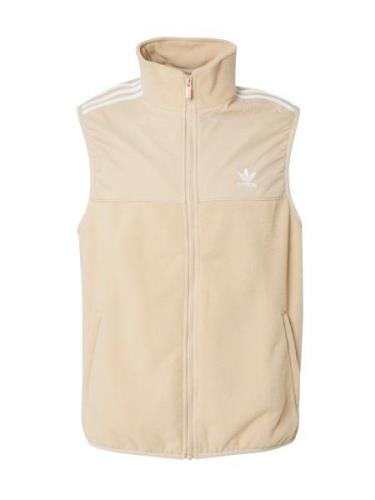 ADIDAS ORIGINALS Vest 'Adicolor'  beige / hvid