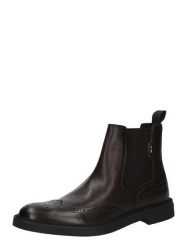 BOSS Chelsea Boots 'Calev_Cheb_brlt'  mørkebrun