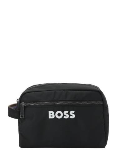 BOSS Washbag 'Catch 3.0'  sort / hvid