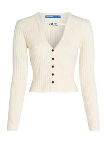 KARL LAGERFELD JEANS Cardigan  uldhvid