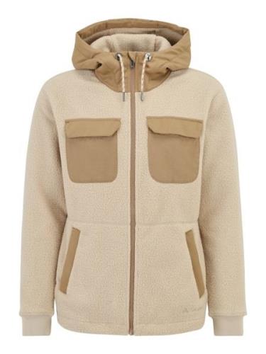 VAUDE Udendørsjakke 'Manukau'  beige / mørkebeige