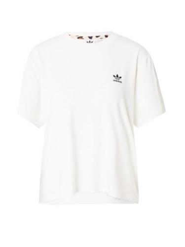 ADIDAS ORIGINALS Shirts 'TREFOIL'  brun / sort / hvid