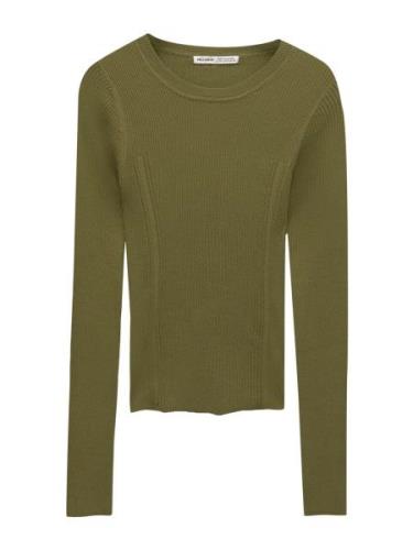 Pull&Bear Pullover  oliven