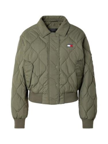 Tommy Jeans Overgangsjakke 'ONION'  navy / khaki / rød / hvid