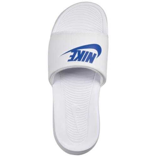 Nike Sportswear Pantoletter 'VICTORI ONE SLIDE'  blå / hvid