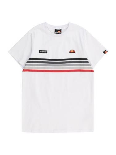 ELLESSE Shirts 'Marsella'  grå / rød / sort / hvid