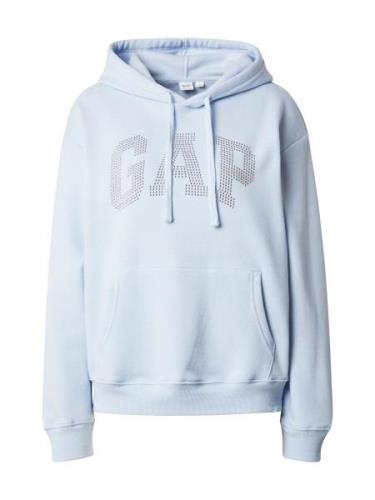 GAP Sweatshirt 'HERITAGE'  lyseblå / sølv