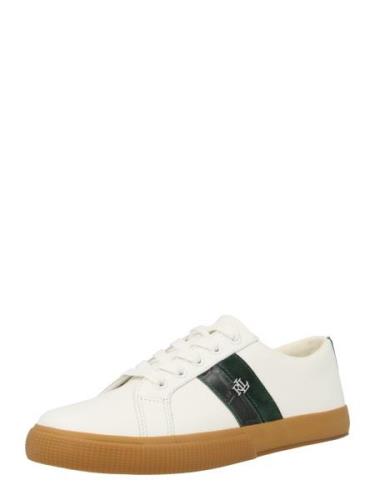 Lauren Ralph Lauren Sneaker low 'JANSON II'  gran / sort / hvid