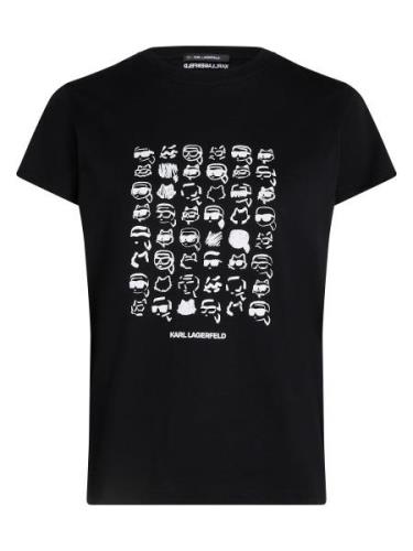 Karl Lagerfeld Shirts  sort / hvid