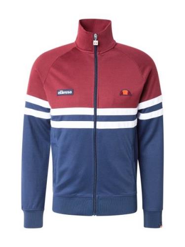 ELLESSE Sweatjakke 'Rimini'  navy / bordeaux / hvid