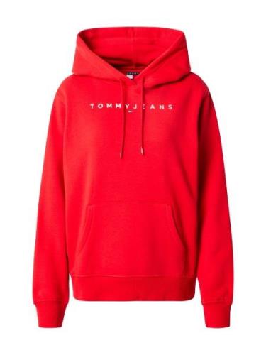 Tommy Jeans Sweatshirt  navy / lys rød / hvid