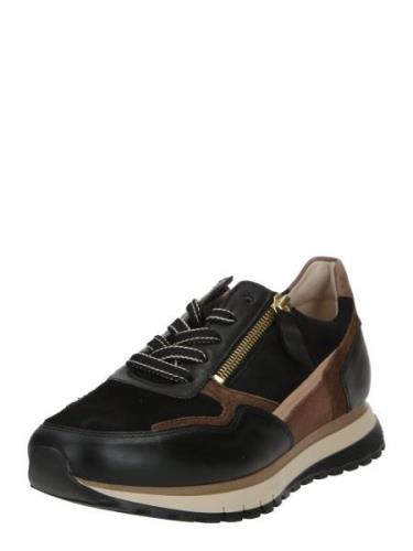 GABOR Sneaker low  brun / cappuccino / sort