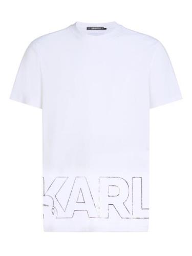 Karl Lagerfeld Bluser & t-shirts  sort / hvid