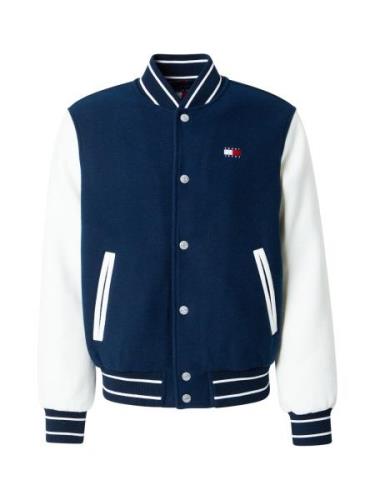 Tommy Jeans Overgangsjakke  navy / hvid