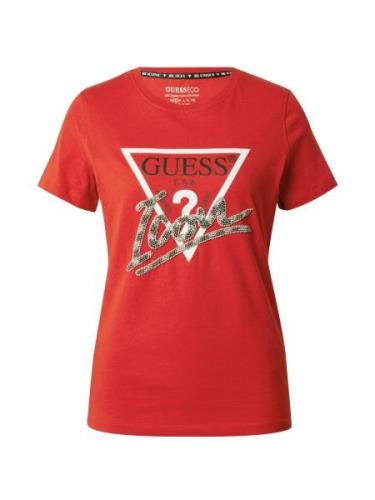 GUESS Shirts  rød / sort / hvid