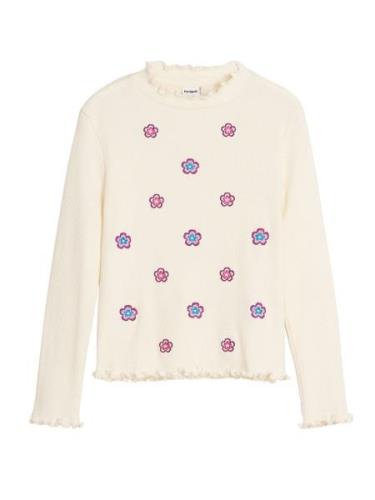 Desigual Bluser & t-shirts  lilla / pink / hvid