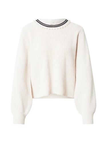 OBJECT Pullover 'OBJPERLA'  creme / sort