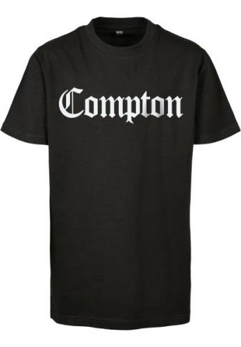 Mister Tee Shirts 'Compton'  sort / hvid