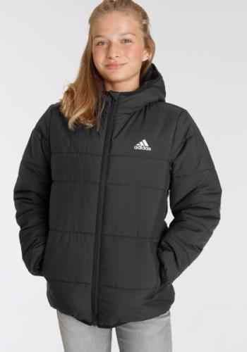 ADIDAS SPORTSWEAR Udendørsjakke 'Padded'  sort / hvid