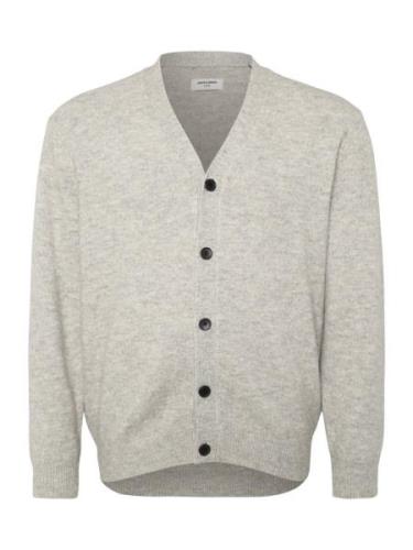 Jack & Jones Plus Cardigan  lysegrå