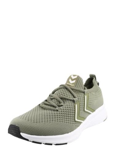 Hummel Sneaker low  khaki / oliven / hvid