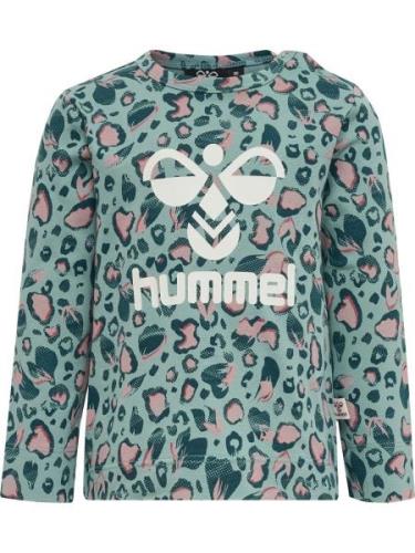 Hummel Bluser & t-shirts 'Sonja'  petroleum / mint / gammelrosa / hvid