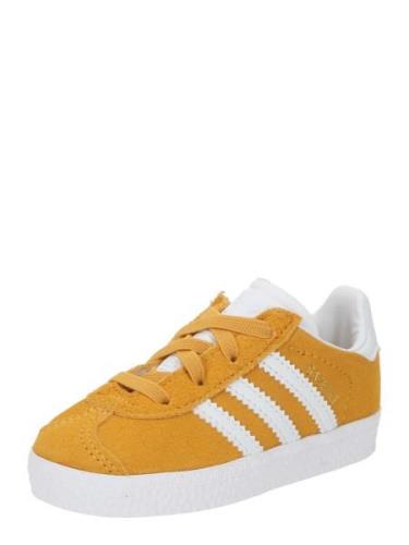 ADIDAS ORIGINALS Sneakers 'GAZELLE'  curry / hvid