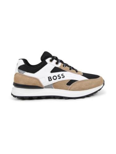 BOSS Sneakers  mokka / sort / hvid