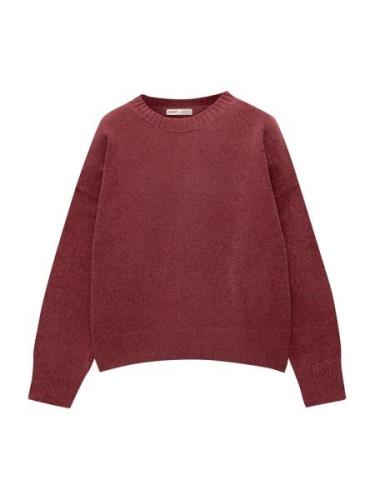 Pull&Bear Pullover  mørkerød