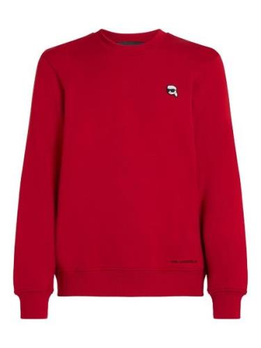 Karl Lagerfeld Sweatshirt  rød / sort / hvid