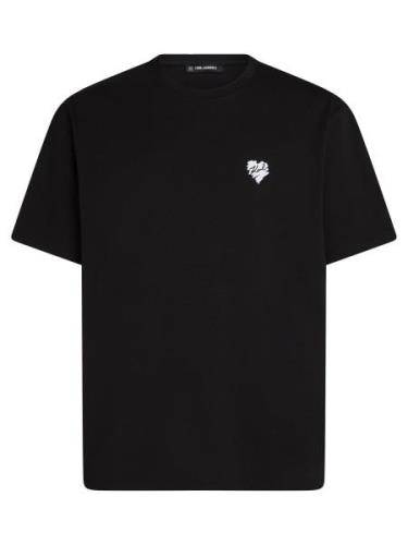 Karl Lagerfeld Bluser & t-shirts  sort / hvid