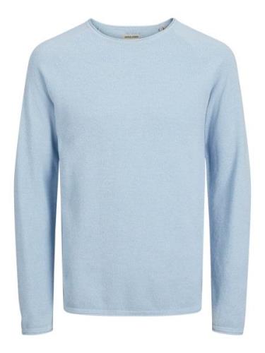 JACK & JONES Pullover 'JJEHill'  lyseblå