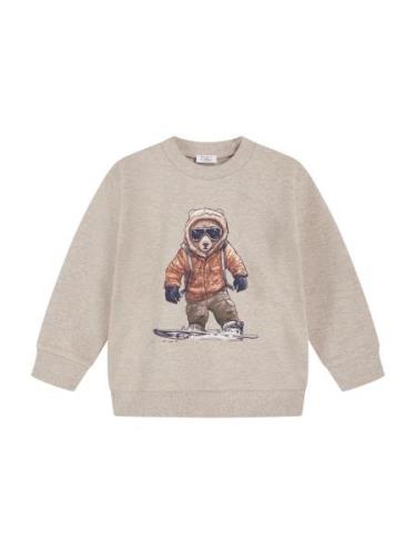 Hust & Claire Sweatshirt  beige / navy / brun-meleret