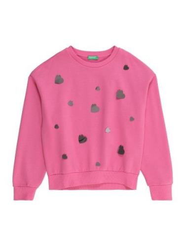 UNITED COLORS OF BENETTON Sweatshirt  mørk pink