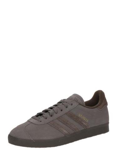 ADIDAS ORIGINALS Sneaker low 'GAZELLE'  mudderfarvet / mørkegrå