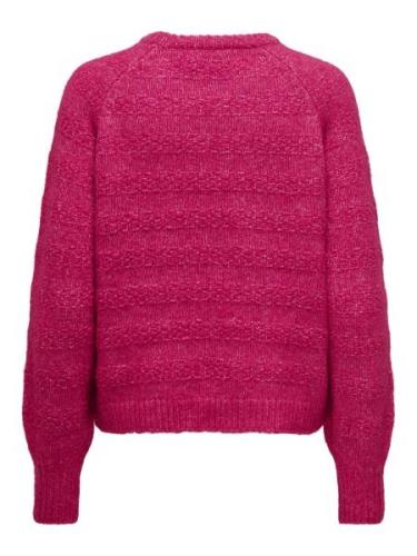 ONLY Pullover  mørk pink