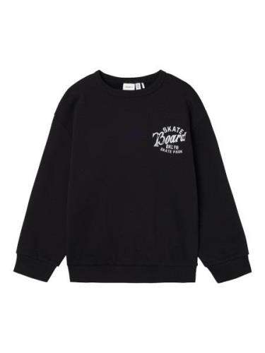 NAME IT Sweatshirt  sort / hvid