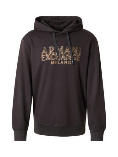 ARMANI EXCHANGE Sweatshirt  choko / guld