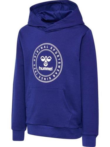 Hummel Sweatshirt 'CUATRO'  mørkeblå / hvid