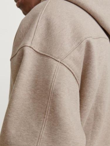 JACK & JONES Sweatshirt 'JORRIDGEWOOD'  mokka