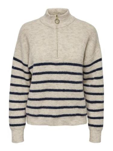 Only Maternity Pullover  beige / navy